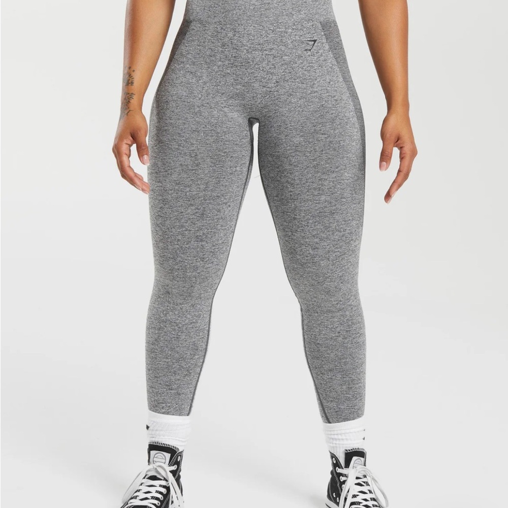 Gymshark Gray High-Waisted Leggings
